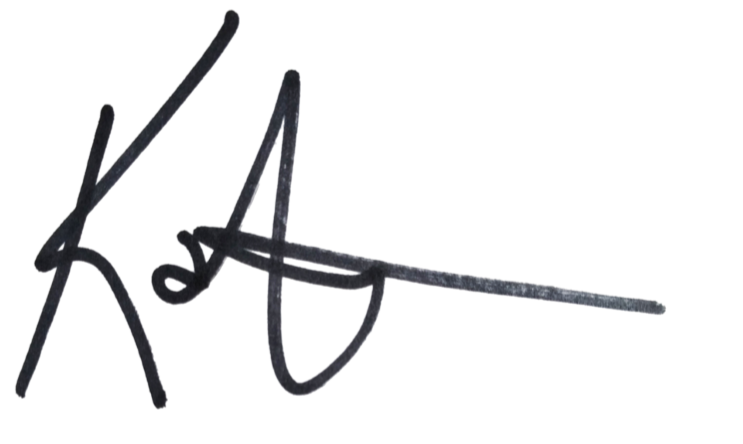 Signature image for Katy Evans